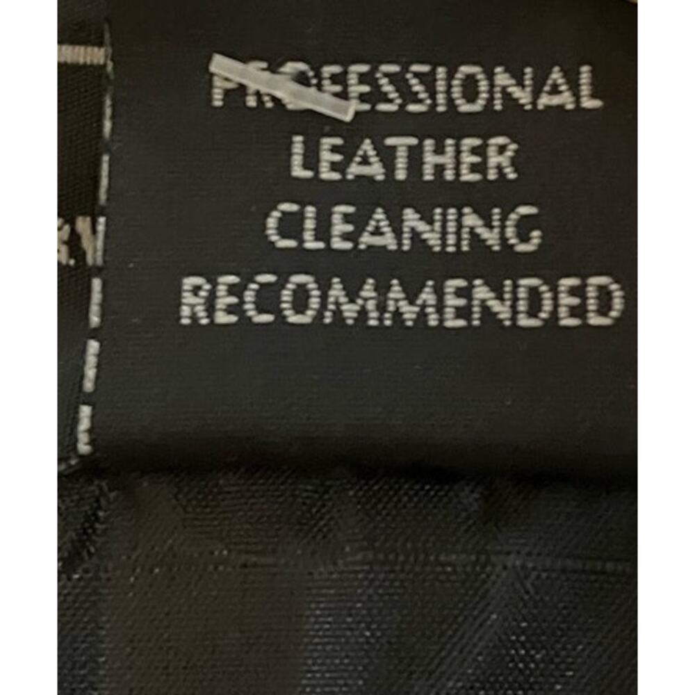 Genuine Leather Navarre Leather Company Men's Black MotoY2K Rocker Vest SZ 2X - Picture 6 of 7